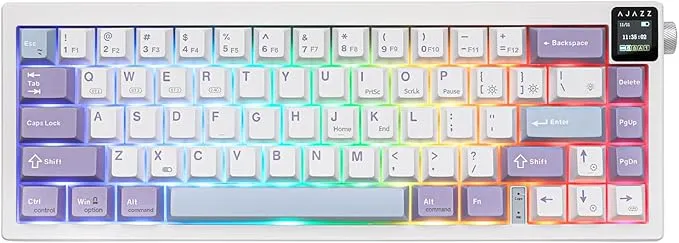 MechLands AK650 65% Gasket Teclado Mecánico