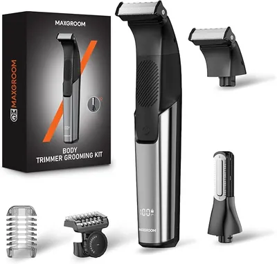 MAXGROOM Afeitadora Corporal Masculina 2 en 1 Depiladora Hombre