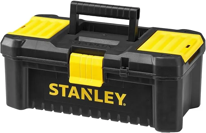 STANLEY Caja de Herramientas de Plástico 32cm - Organizador Doméstico Resistente