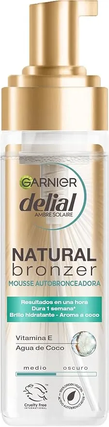 Mousse autobronceadora Garnier Delial