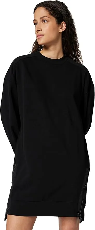 Vestido de punto Biker Zip para Mujer