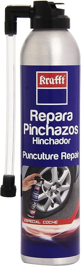 Krafft Kit Repara Pinchazos: Solución Rápida para Emergencias en Carretera