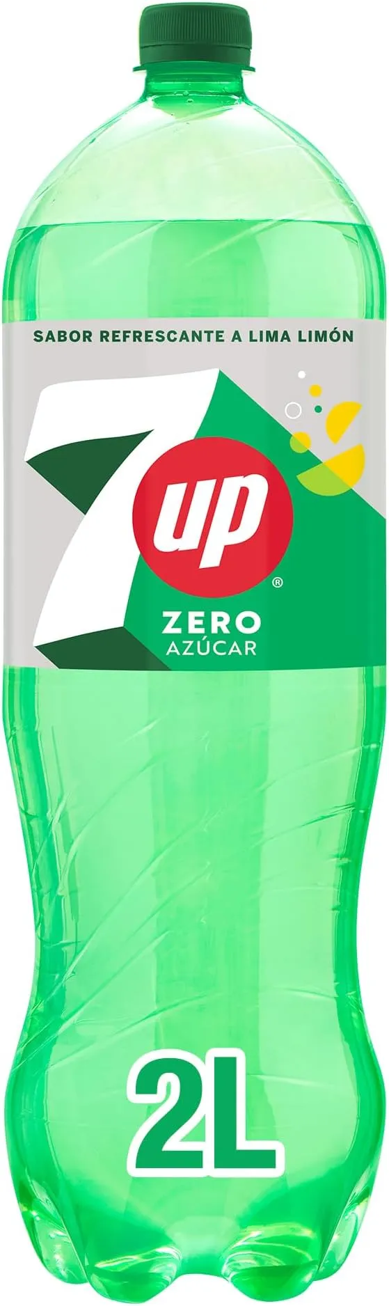 7 UP Refresco Lima Limón Zero, Botella 2 Litros