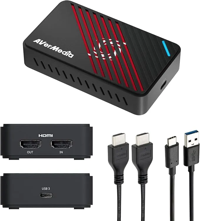 AVerMedia Live Gamer Ultra S GC553Pro: Capturadora 4K para Streaming de Consolas y PC