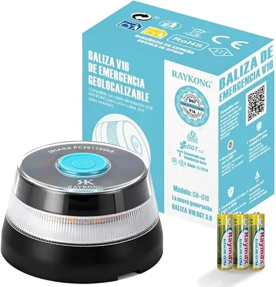 RAYKONG Baliza V16 Geolocalización DGT