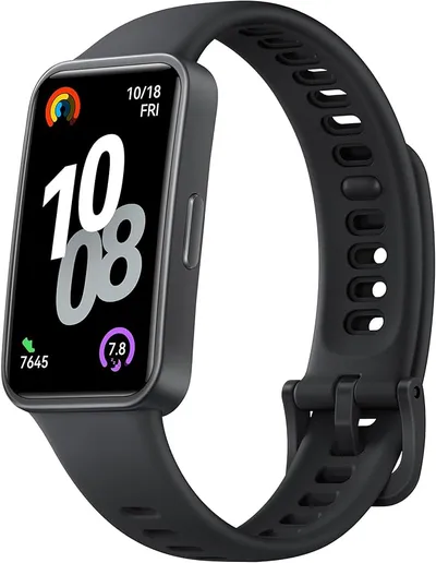 HUAWEI Band 10 Smartwatch, Monitorización de Actividad FÃsica con IA, Análisis del Sueño a Nivel Profesional, VFC Promedio y Datos sobre el Sueño, iOS y Android, 14 DÃas de AutonomÃa, Negro