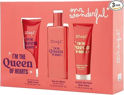 Estuche de regalo Mr Wonderful Queen of Hearts