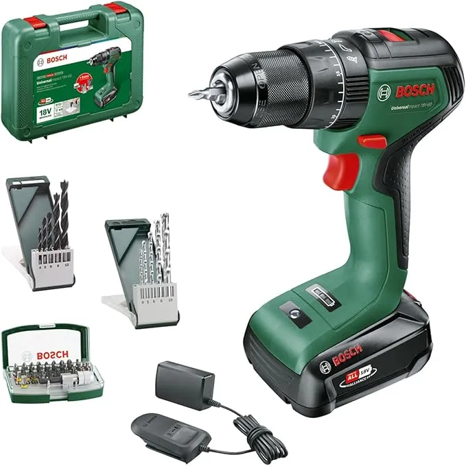 Taladro percutor a baterÃa Bosch UniversalImpact 18V60 Brushless