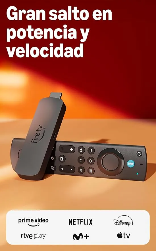 Amazon Fire TV Stick 4K Max (Última Generación) con Wi-Fi 6E y Alexa