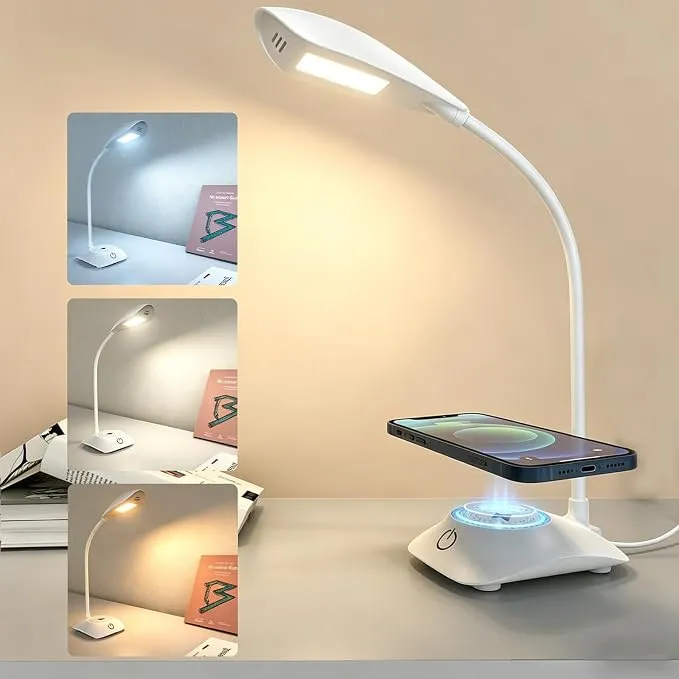 Lámpara de Escritorio Zensun con Carga Inalámbrica Magnética MagSafe 15W