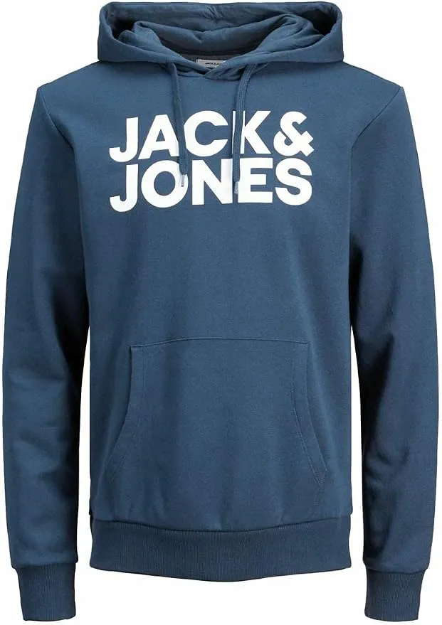 Sudadera con Capucha y Logo Jack & Jones para Hombre