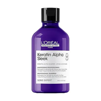 L’Oréal Professionnel Keratin Alpha Sleek Champú sin sulfatos