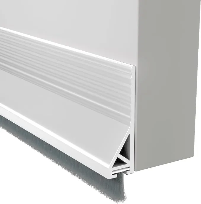 Burlete Antipolvo Autoadhesivo con Cepillo para Puertas - Solución Rápida y Económica