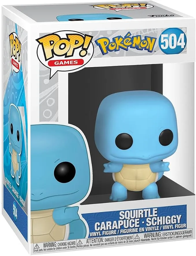 FUNKO POP POKEMON SQUIRTLE