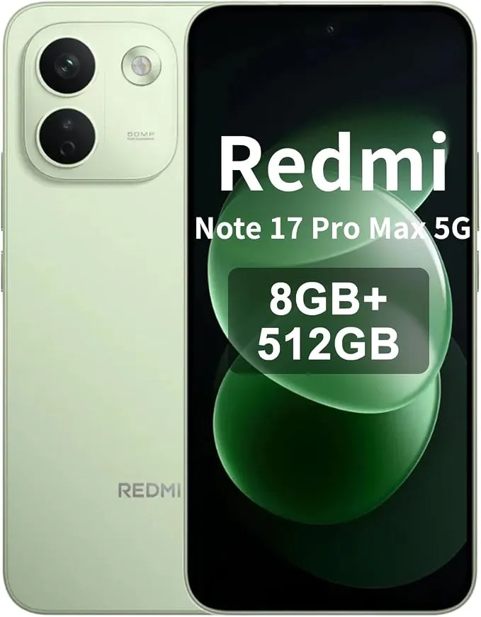 Xiaomi Redmi Note 17 Pro Max 5G: Móvil con Batería Gigante y Pantalla AMOLED 120Hz