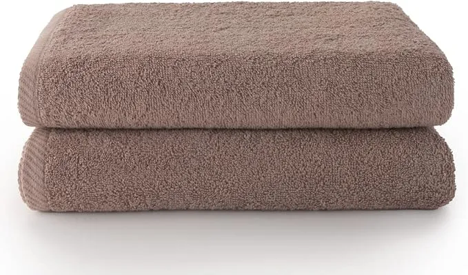 Pack 2 Toallas Baño Top Towel Algodón 100% Absorbentes y Resistentes