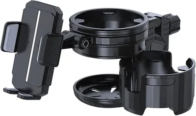 Soporte Giratorio 360° para Bebidas y Móvil