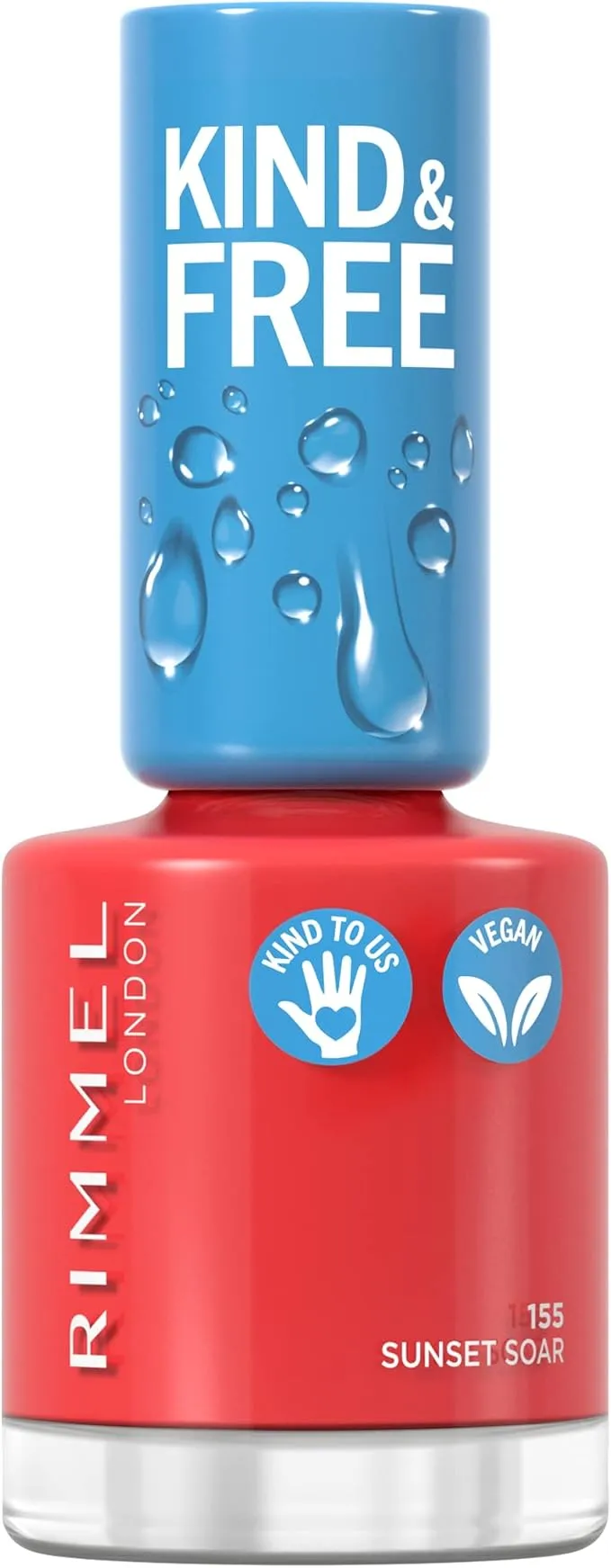 Rimmel Kind & Free Laca de Uñas Tono 155 Sunset Soar 8 ml