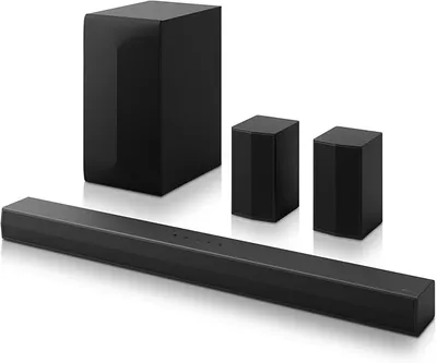 LG DS60TR - Barra de Sonido Potente con Bluetooth y 440W en Negro