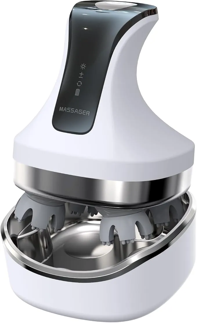 Masajeador eléctrico 4D para cabeza, cuello y espalda