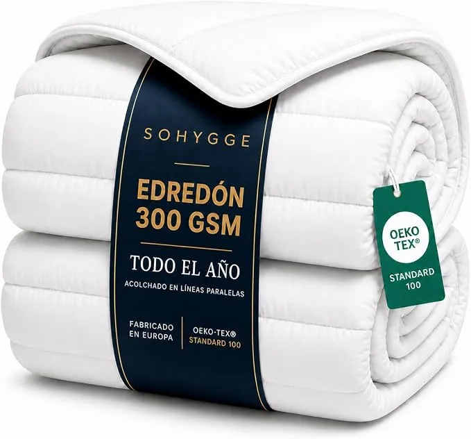 Edredón Sohygge 180 Microfibra 240x260cm para Todas las Estaciones