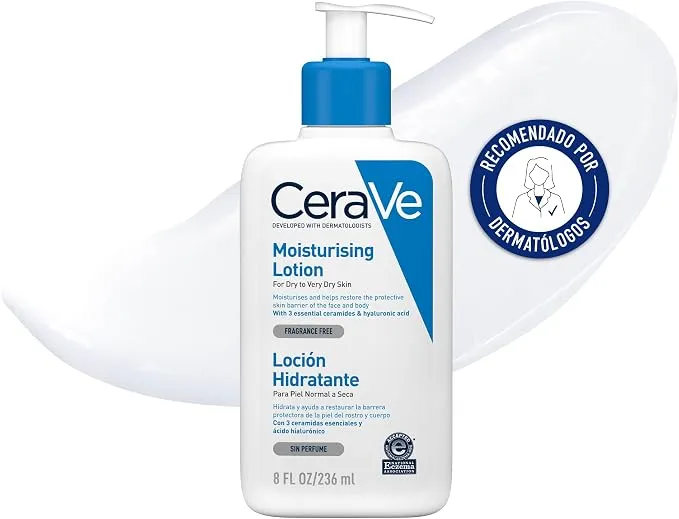 Loción Hidratante CeraVe 236 ml para Piel Seca y Muy Seca