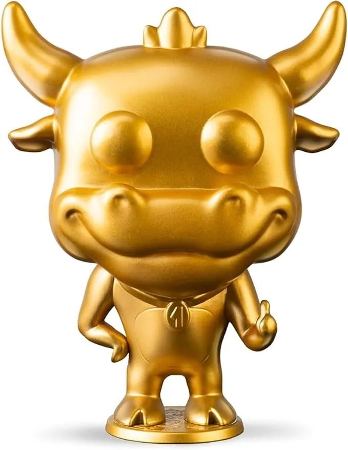 Grand Prix - Vaquilla María Fernanda Dorada 15 cm Figura de Vinilo Edición Limitada