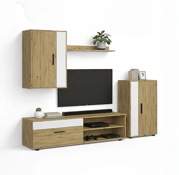 Mueble modular de salón DUEHOME LUNET 190
