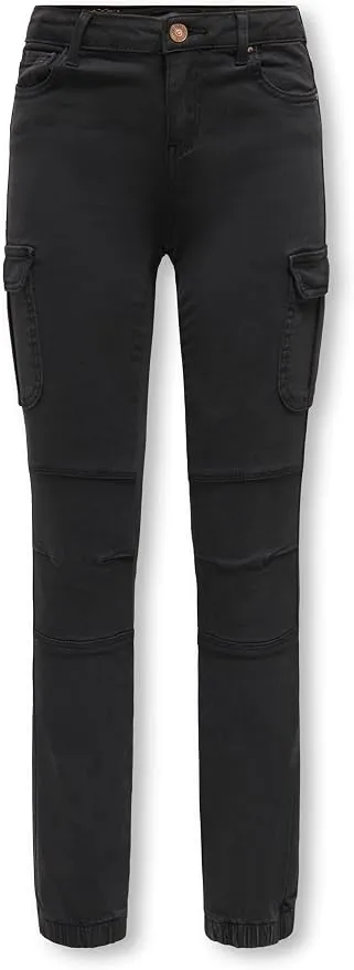 Vaqueros Cargo Only Konmissouri para Niñas - Talla 140 Negro