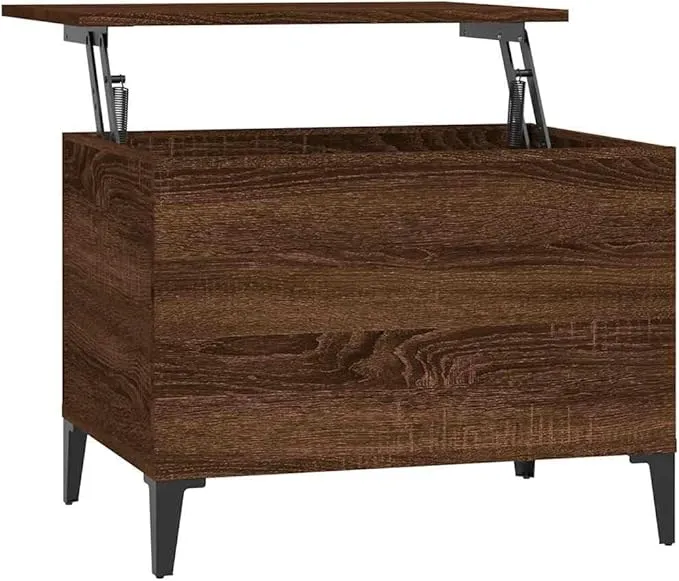 MESA CENTRO ELEVABLE vidaXL