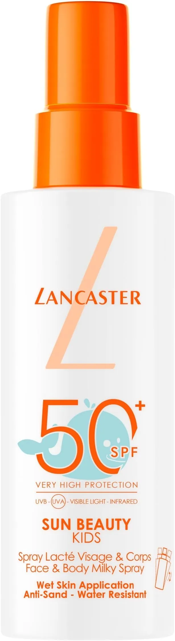 Lancaster Sun Beauty Kids Milky Spray SPF50 - Protección Solar Alta para Niños