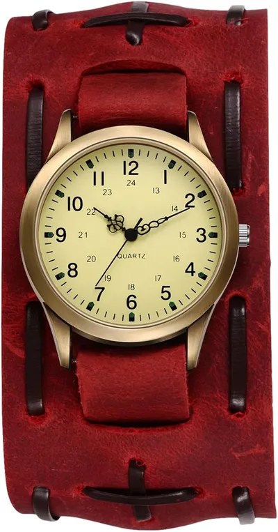 OIDEA Reloj Analógico de Cuarzo Steampunk
