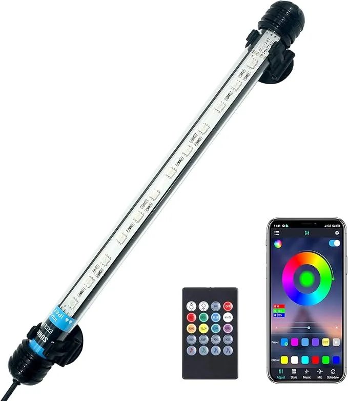 Lámpara LED Sumergible VARMHUS para Acuarios
