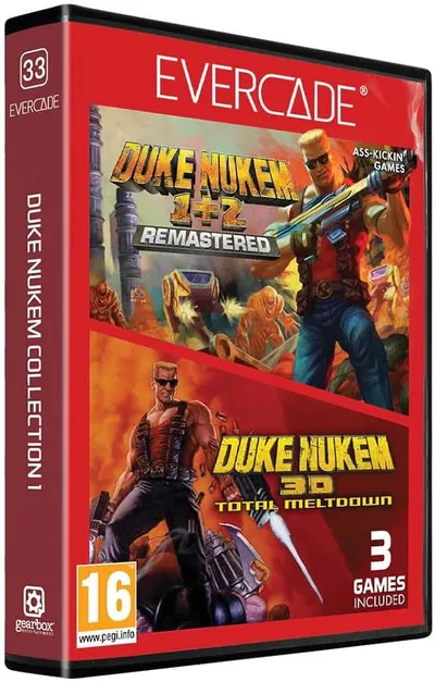 Duke Nukem 1 Evercade