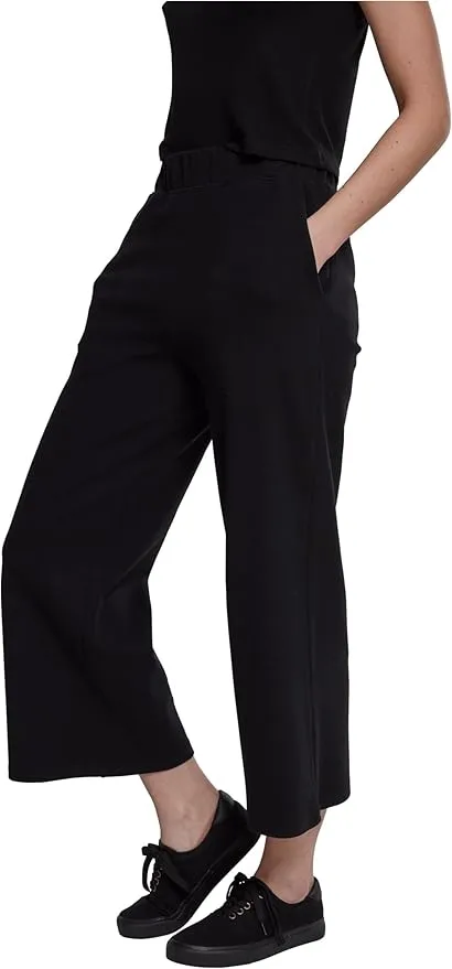 Urban Classics Ladies Culotte, Pantalones Casual de Cintura Alta para Mujer