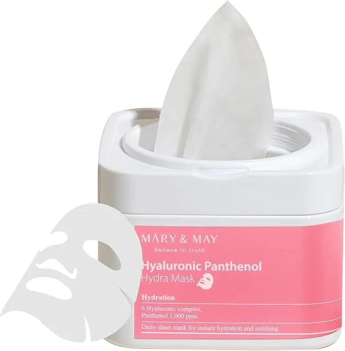 Mary&May Mascarilla de 30 Hojas para Hidratación y Calma Intensa