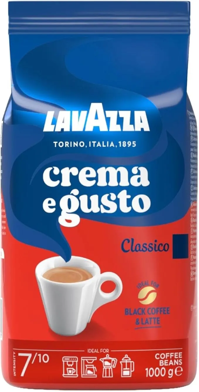Café Lavazza Crema e Gusto Classico Grano 1 kg