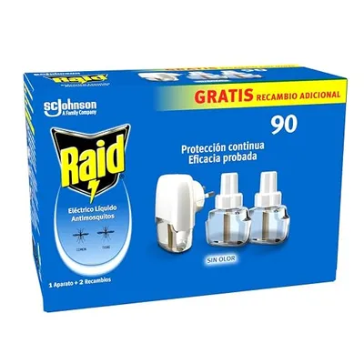 RAID ELÉCTRICO ANTI MOSQUITOS