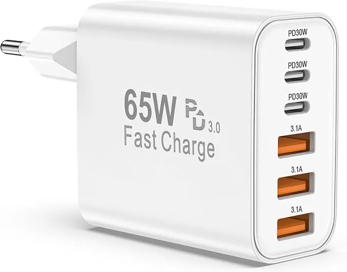 CARGADOR BSTOEM USB C 65W