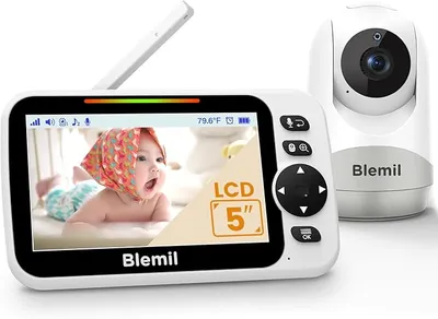 Monitor para bebés Blemil con batería de 30 horas
