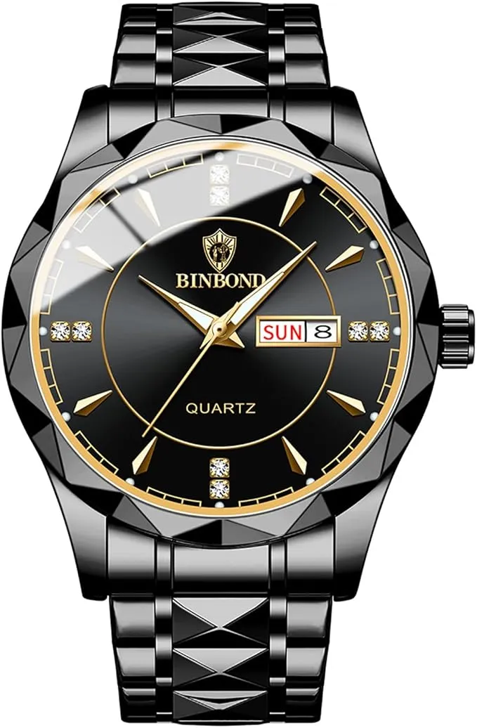OIDEA Relojes Analógico Pareja Redond