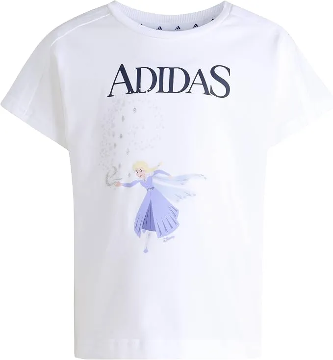 Camiseta Adidas Disney Frozen para Niñas Talla 4-5 Años