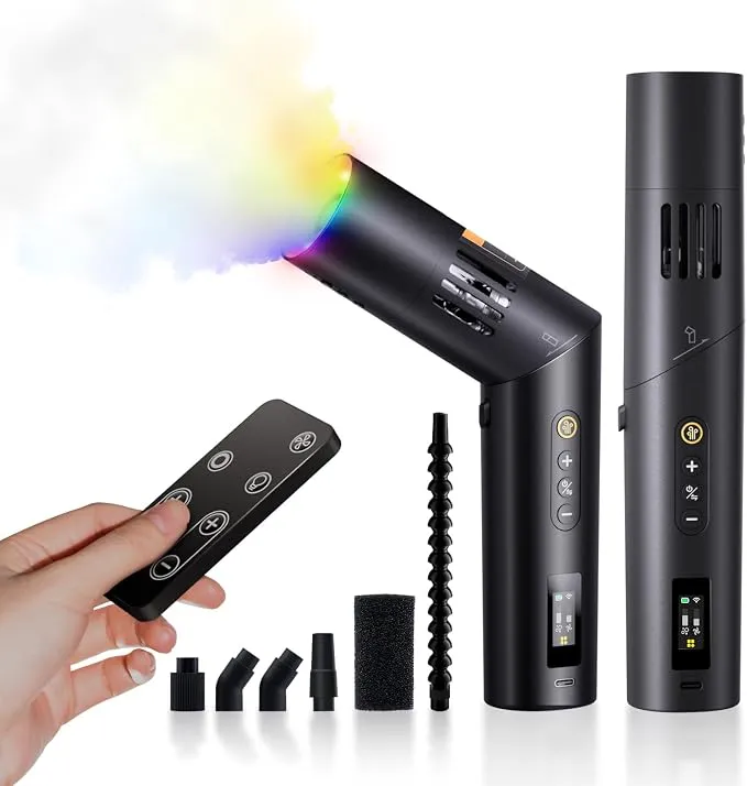 Rollei Smoke Master Pro RGB 40W: Máquina de Humo Portátil con Control Remoto