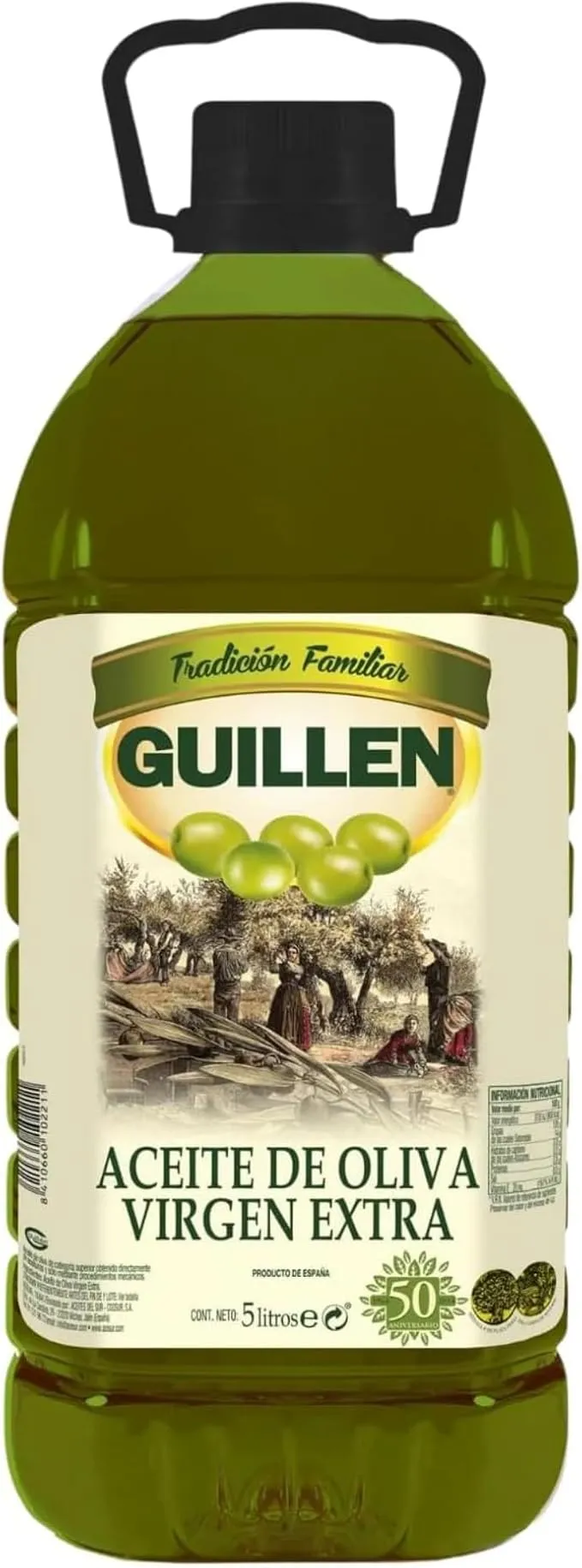 ACEITE DE OLIVA VIRGEN EXTRA GUILLÉN 5L