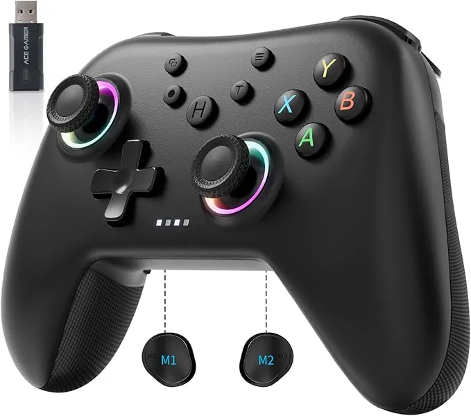 AceGamer Aurora 2.4G Mando inalámbrico