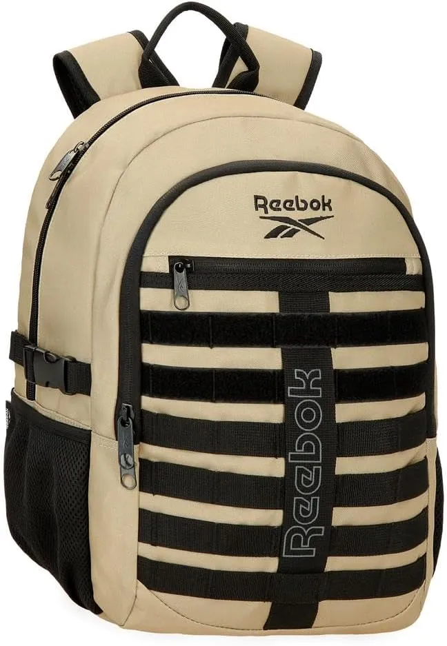 Mochila Reebok Cross One Beige para portátil 15,6" - Oferta Especial