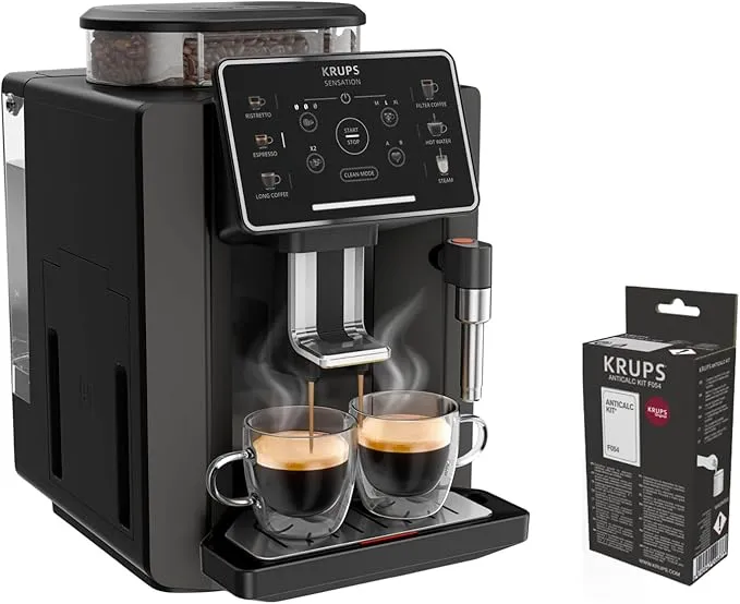 Cafetera Krups Sensation Superautomática con Espumador Integrado