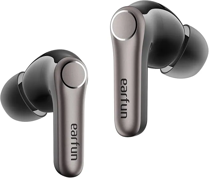 EarFun Air Pro 4+ Auriculares Inalámbricos con Cancelación de Ruido Adaptativa y Traducción IA