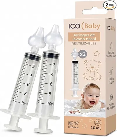 Jeringa de Lavado Nasal para Bebés