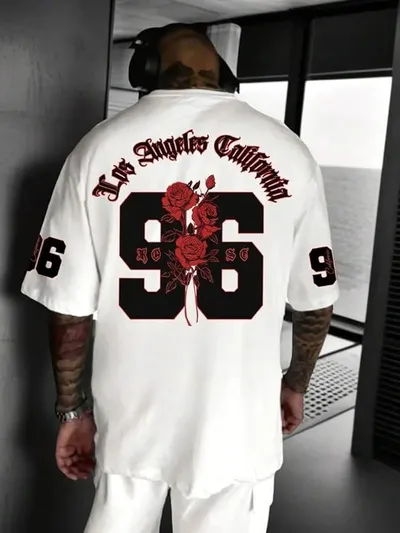 Camiseta Gráfica Hombre